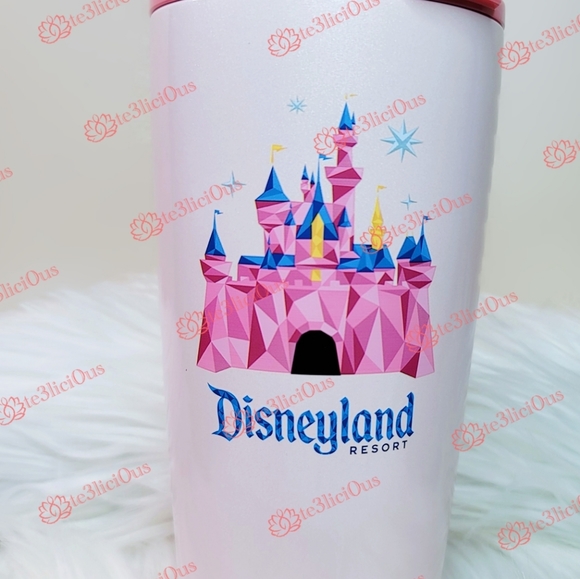 DISNEYLAND STARBUCKS CASTLE STAINLESS STEEL BOTTLE - Picture 4 of 11